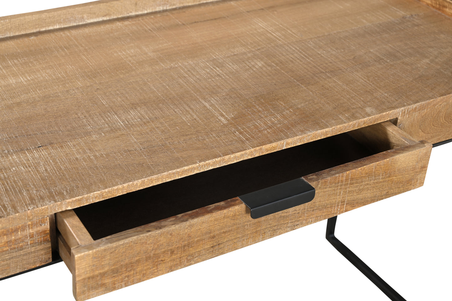 BUREAU 1 TIROIR 125 CM