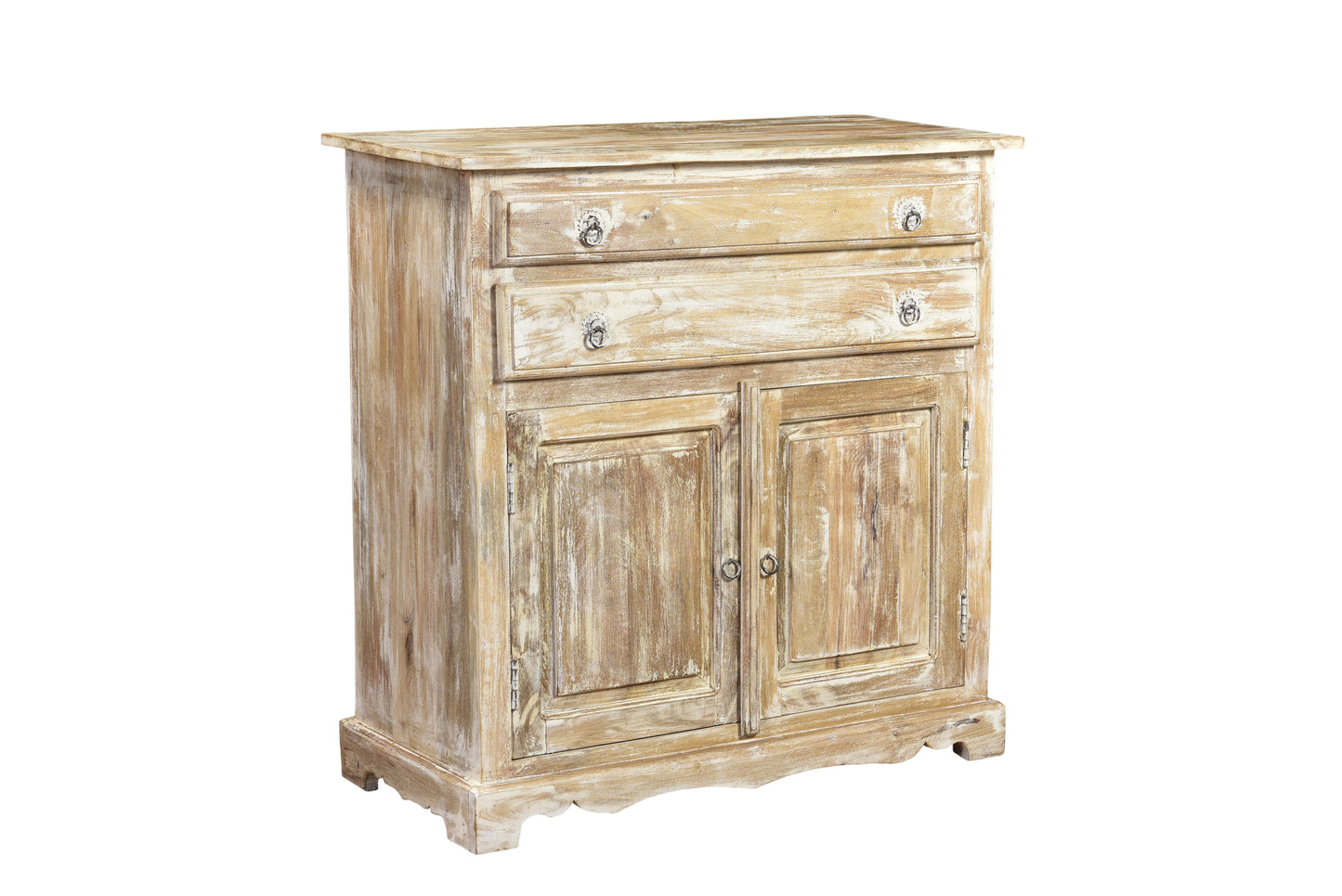 COMMODE 2 PORTES / 2 TIROIRS 100 CM