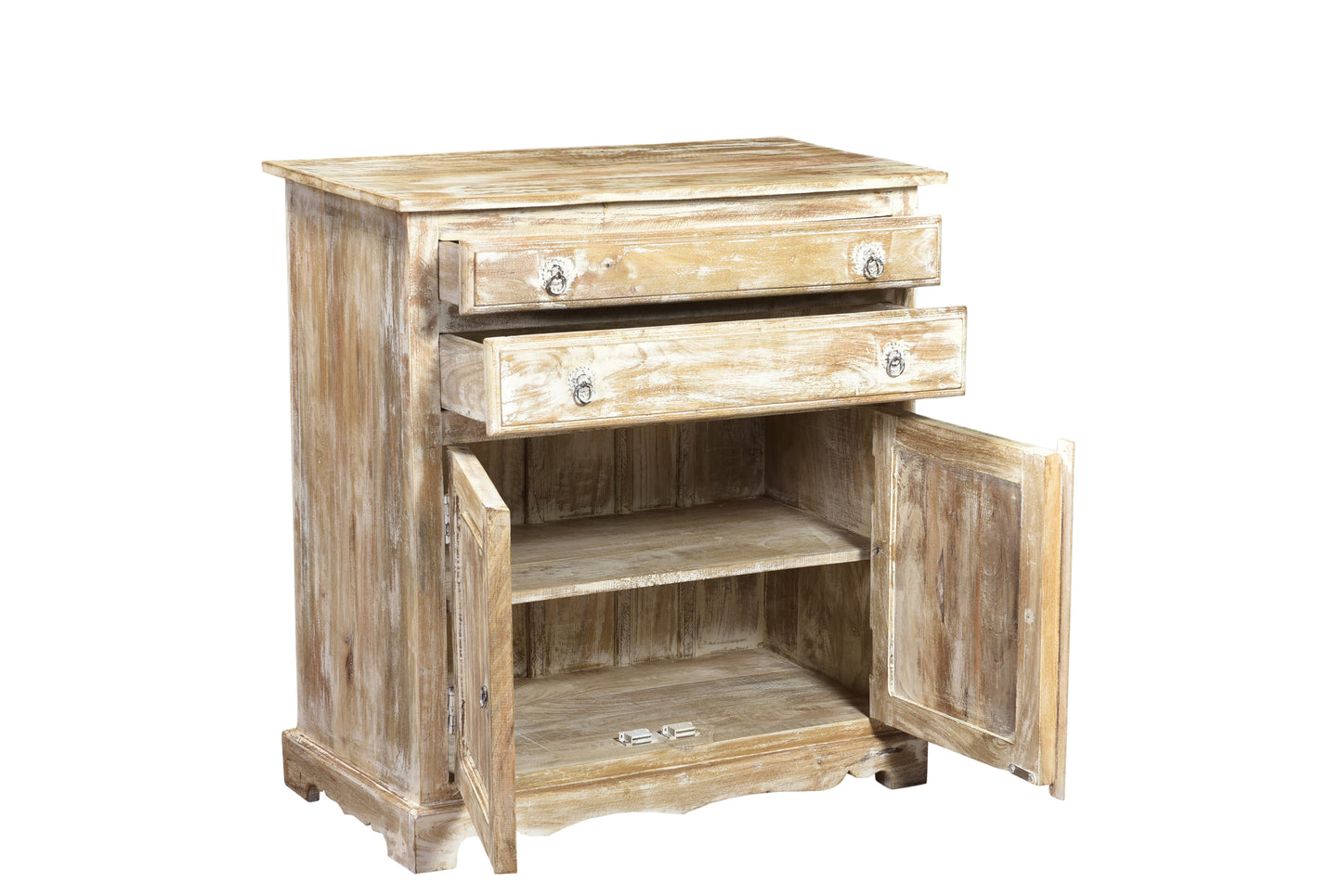 COMMODE 2 PORTES / 2 TIROIRS 100 CM