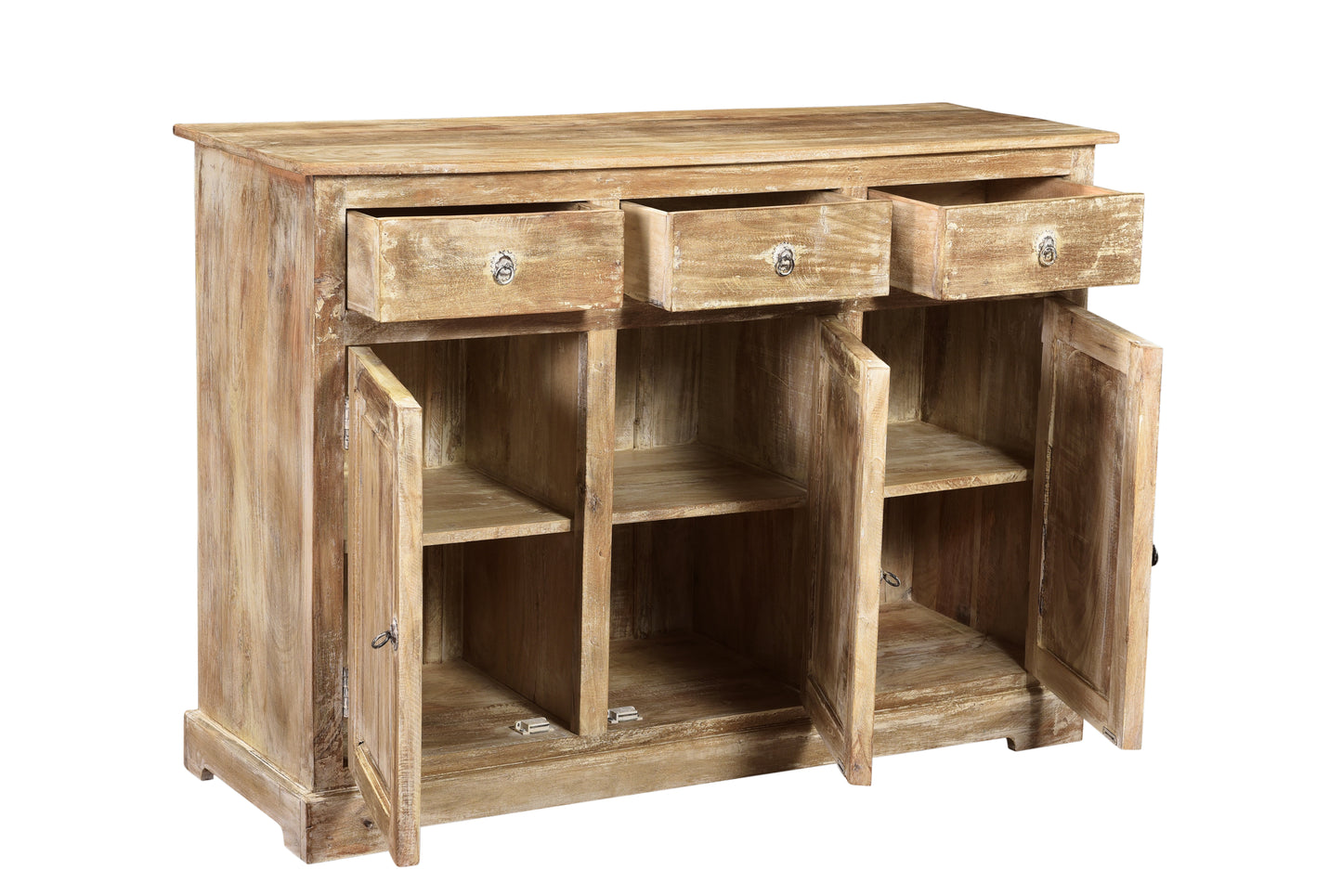 BUFFET 3 PORTES / 3 TIROIRS 120 CM