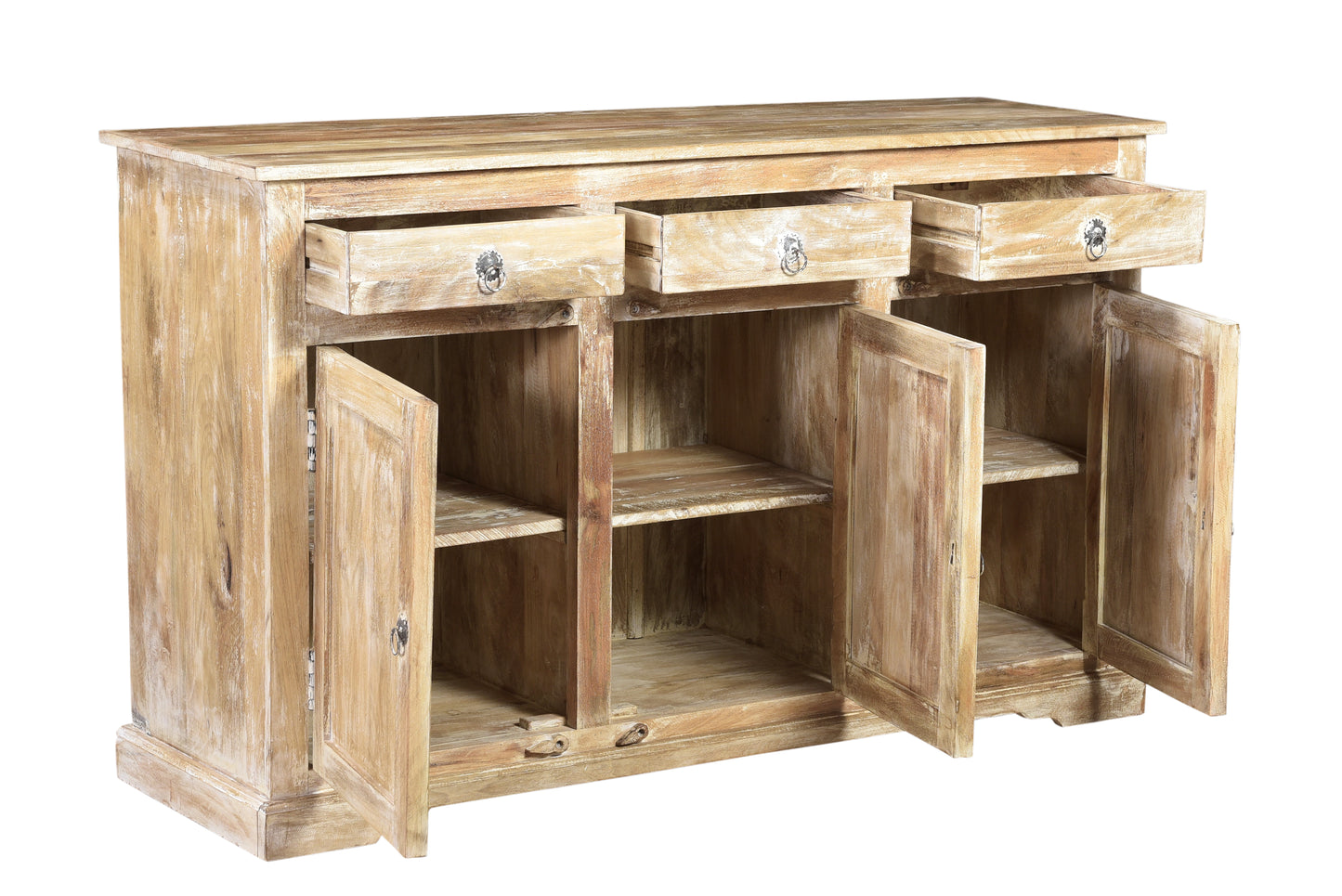 BUFFET 3 PORTES / 3 TIROIRS 120 CM