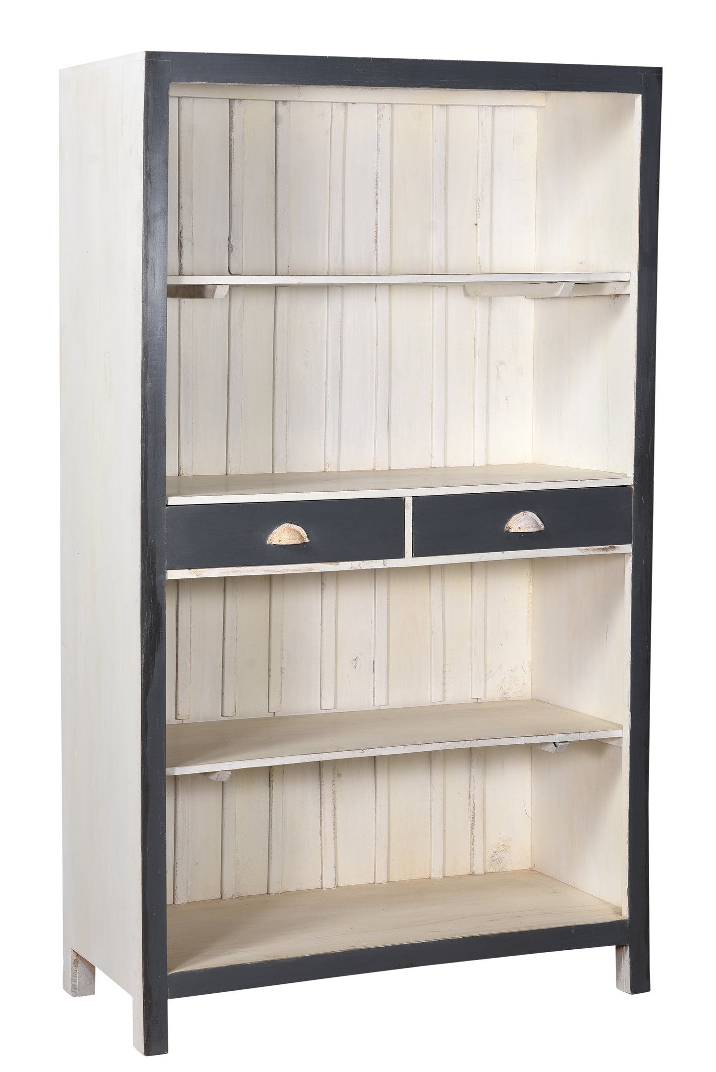 BIBLIOTHÈQUE 2 TIROIRS 90 CM