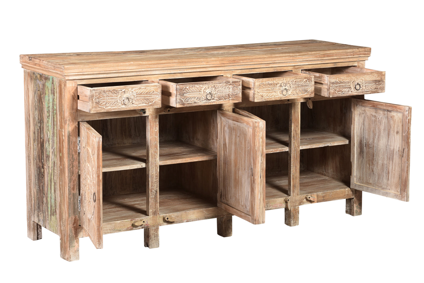 BUFFET 4 PORTES / 4 TIROIRS 180 CM