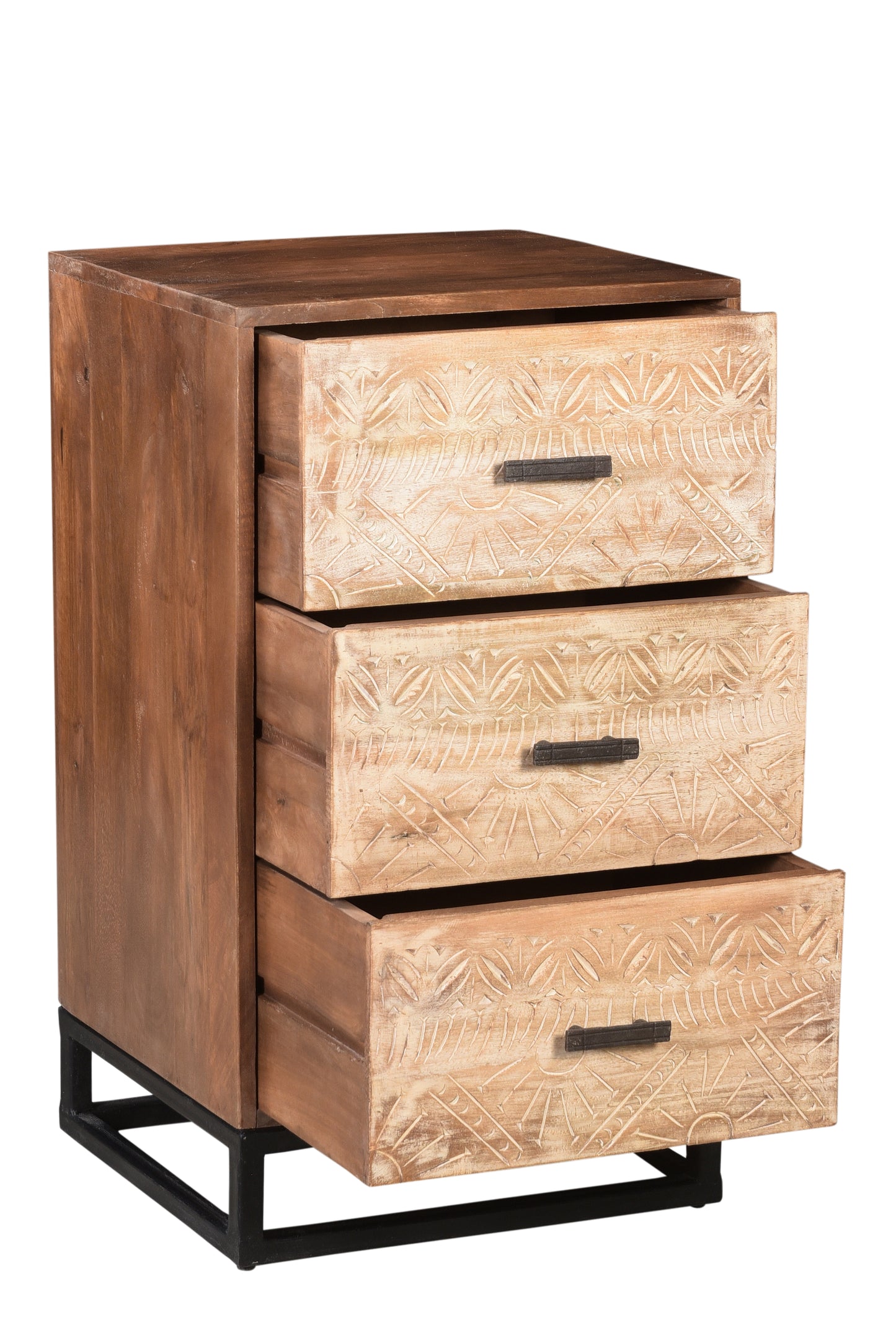 COMMODE 3 TIROIRS 50 CM