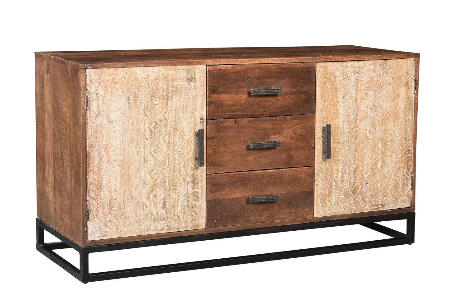 BUFFET 2 PORTES / 3 TIROIRS 150 CM