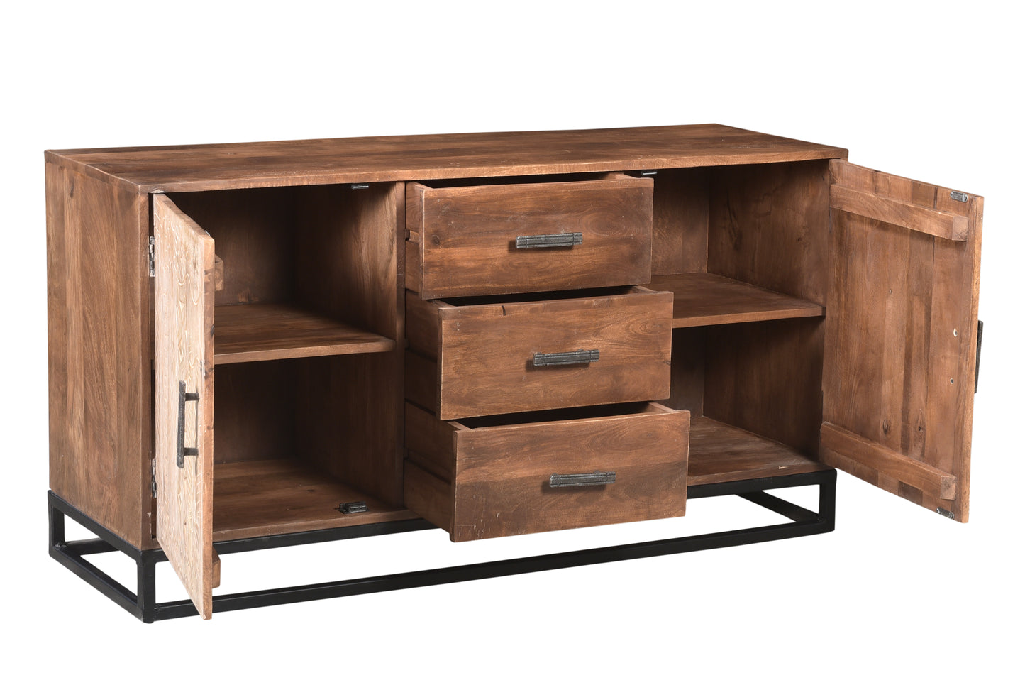 BUFFET 2 PORTES / 3 TIROIRS 150 CM