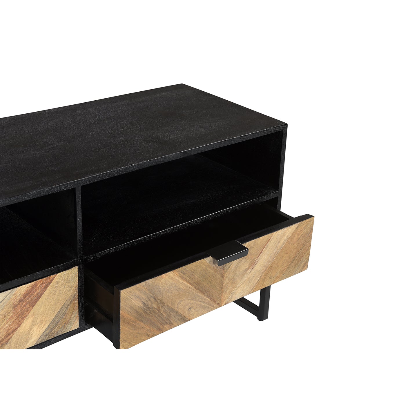 MEUBLE TV 3 TIROIRS 140 CM
