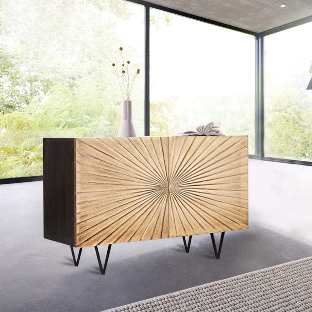 BUFFET 2 PORTES 140 cm