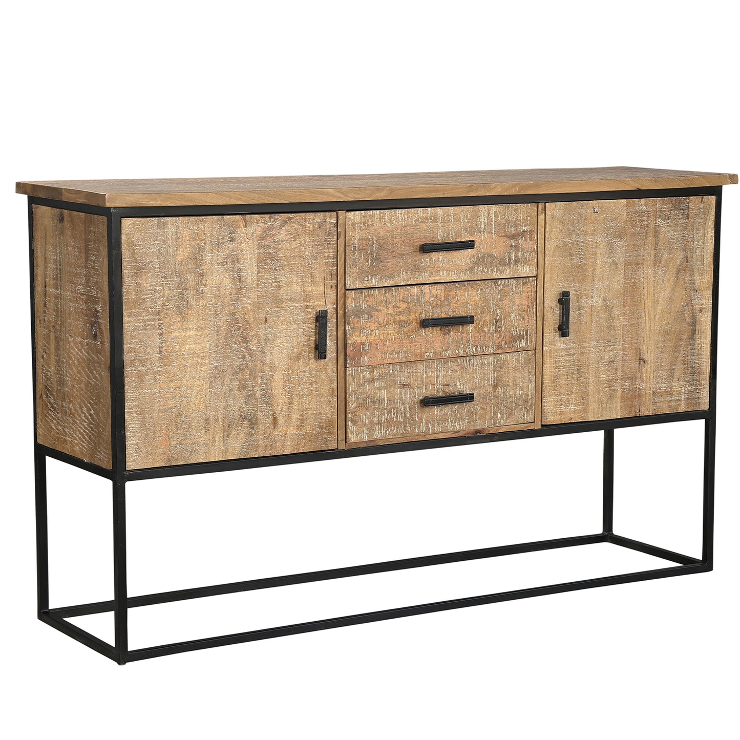 BUFFET 2 PORTES / 3 TIROIRS 160 CM