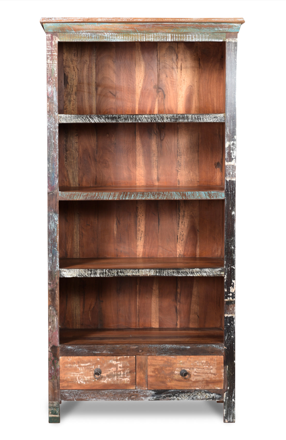 BIBLIOTHÈQUE 2 TIROIRS 90 CM