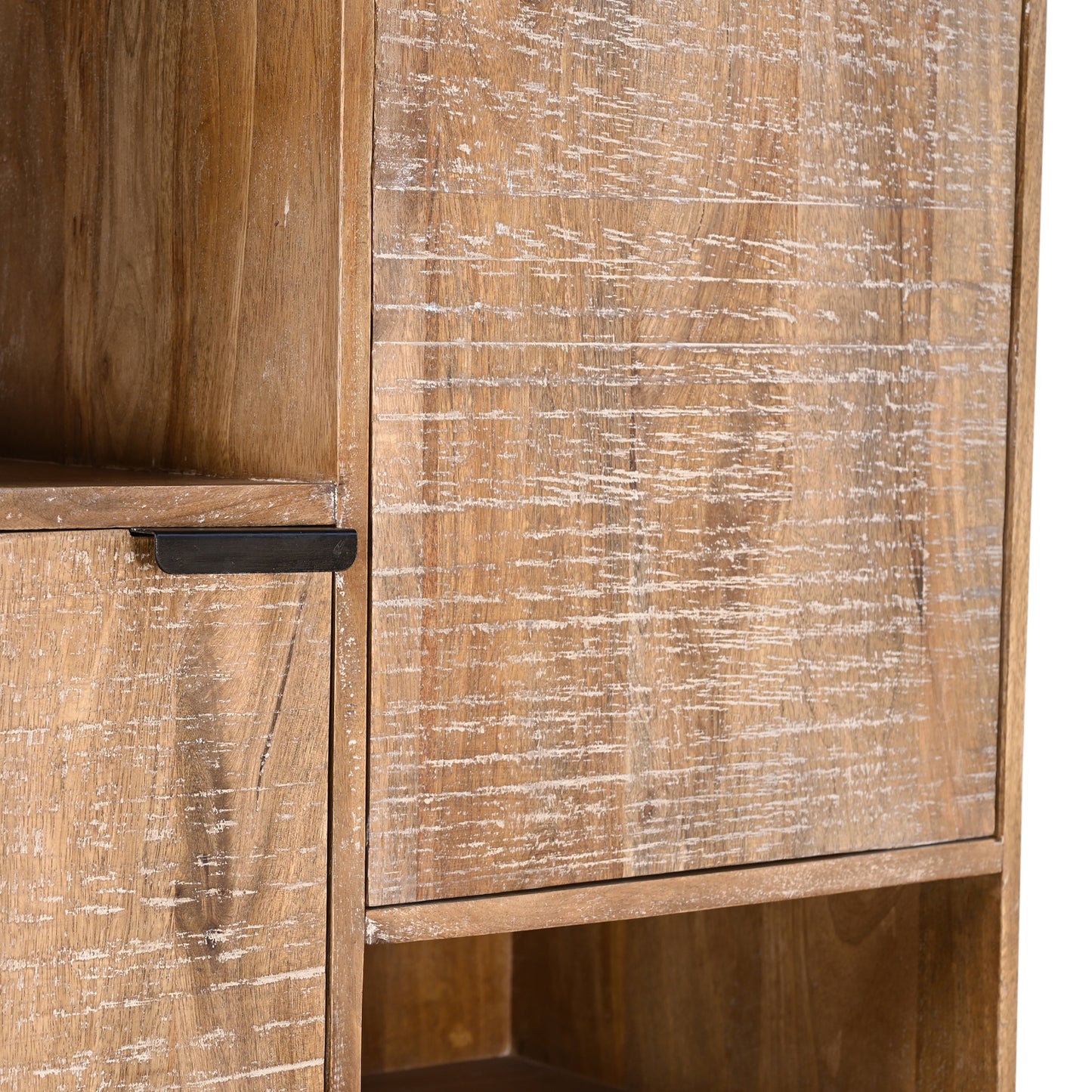 BUFFET HAUT / VAISSELIER 3 PORTES / 2 TIROIRS 90 CM