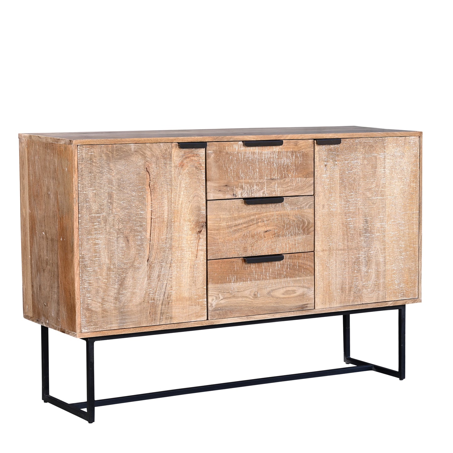 BUFFET 2 PORTES / 3 TIROIRS 140 CM