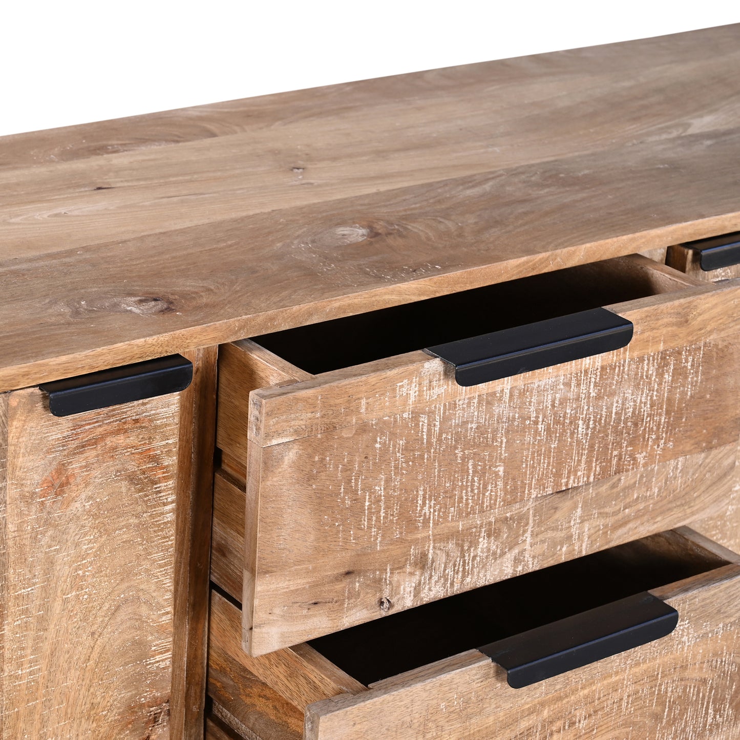 BUFFET 2 PORTES / 3 TIROIRS 140 CM