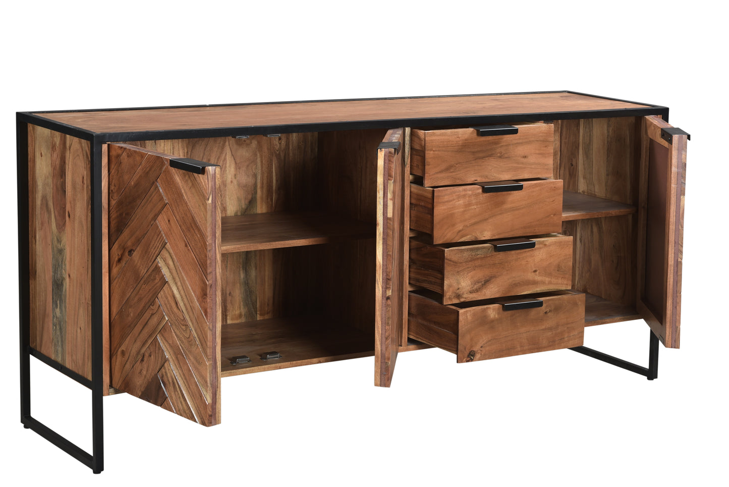 BUFFET 3 TIROIRS / 3 PORTES 180 CM