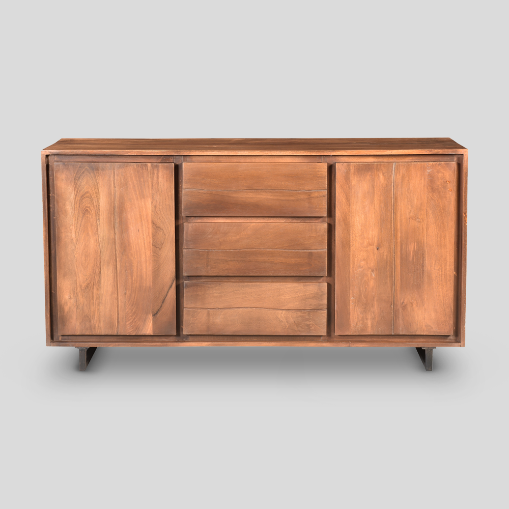 BUFFET 2 PORTES / 3 TIROIRS 150 CM