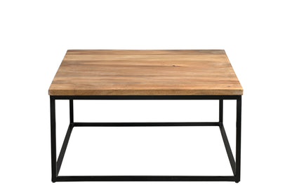 TABLE BASSE CARRÉE 80 CM