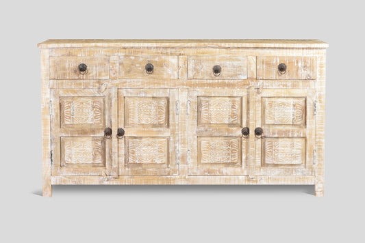 BUFFET 4 PORTES / 4 TIROIRS 160 CM