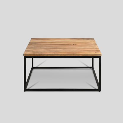 TABLE BASSE CARRÉE 80 CM