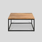 TABLE BASSE CARRÉE 80 CM