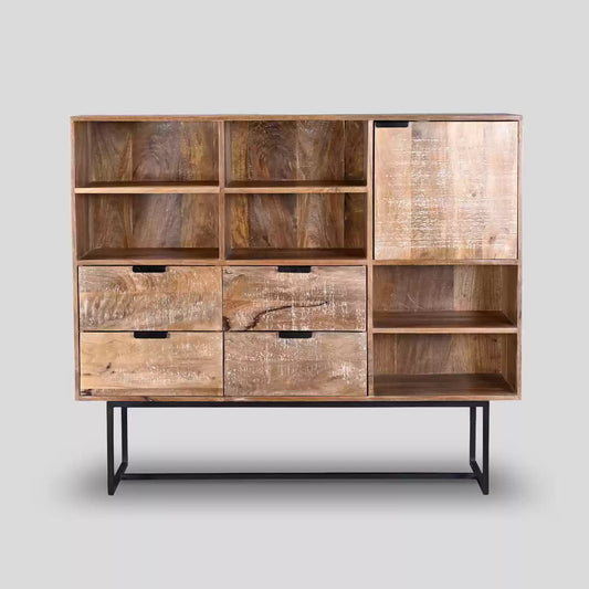 BUFFET HAUT / VAISSELIER 140 cm