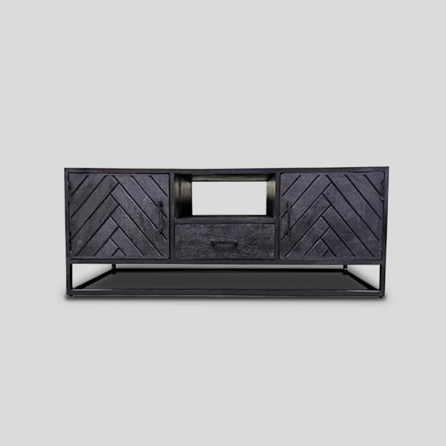 MEUBLE TV 2 PORTES / 1 TIROIR 150 CM