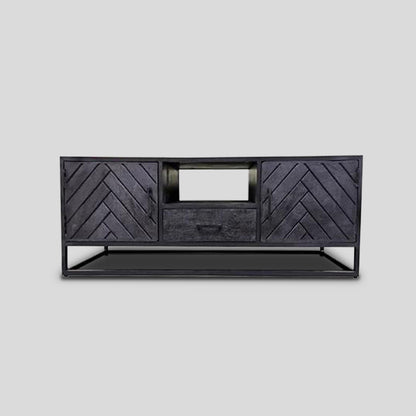 MEUBLE TV 2 PORTES / 1 TIROIR 150 CM