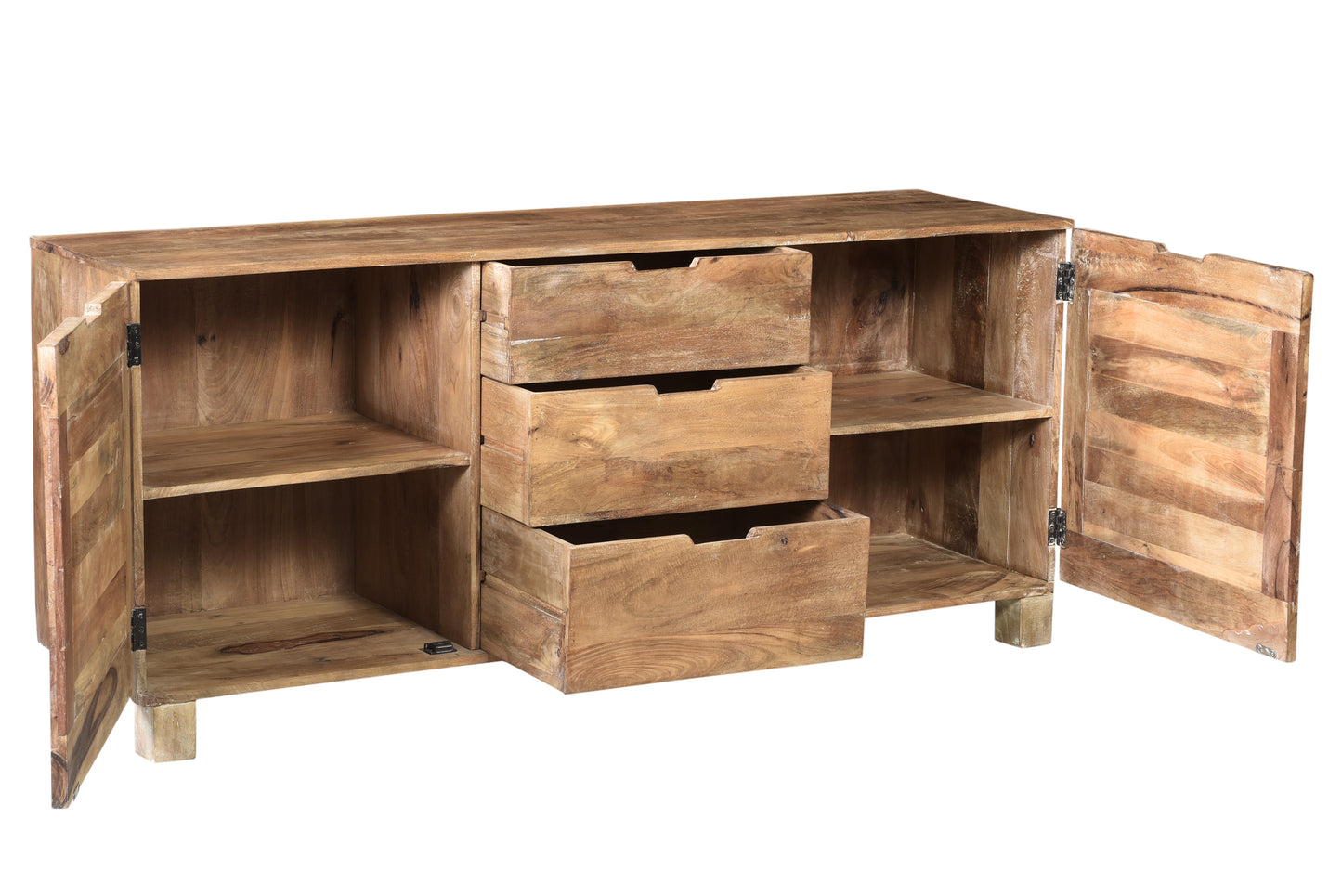 BUFFET 2 PORTES / 3 TIROIRS 160 CM
