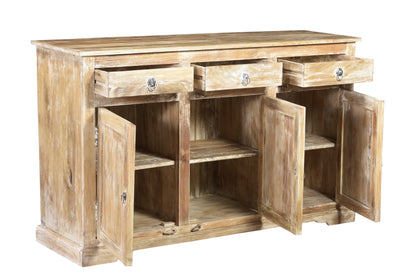 BUFFET 3 PORTES / 3 TIROIRS 120 CM