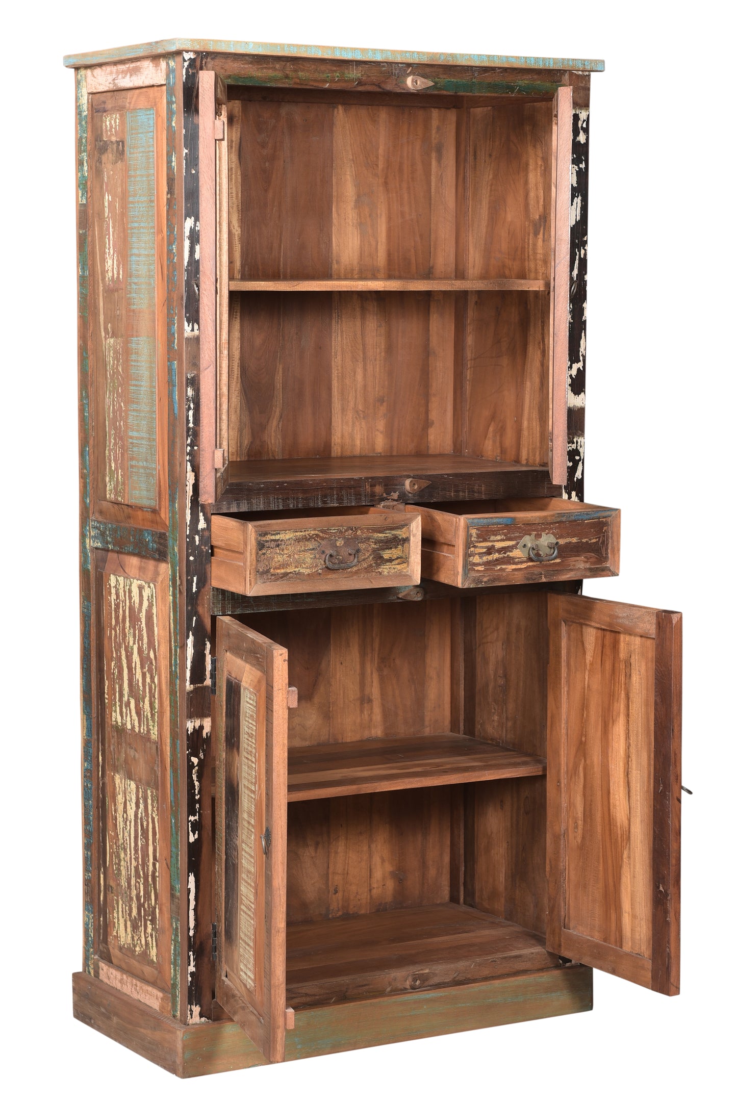VAISSELIER 4 PORTES / 2 TIROIRS 100 CM
