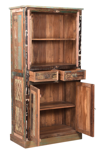 VAISSELIER 4 PORTES / 2 TIROIRS 100 CM
