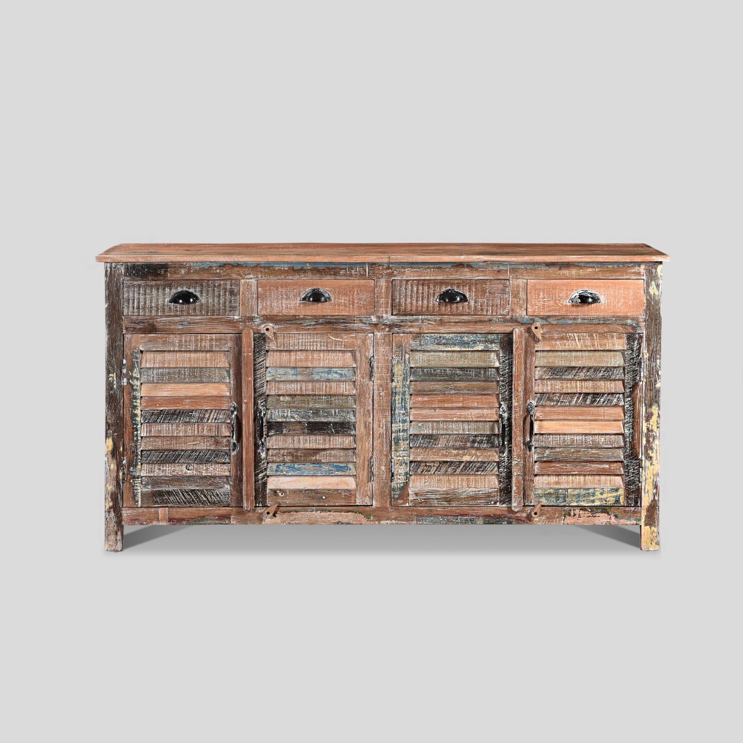 BUFFET 4 PORTES / 4 TIROIRS 160 CM