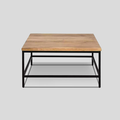 TABLE BASSE CARRÉE 80 CM