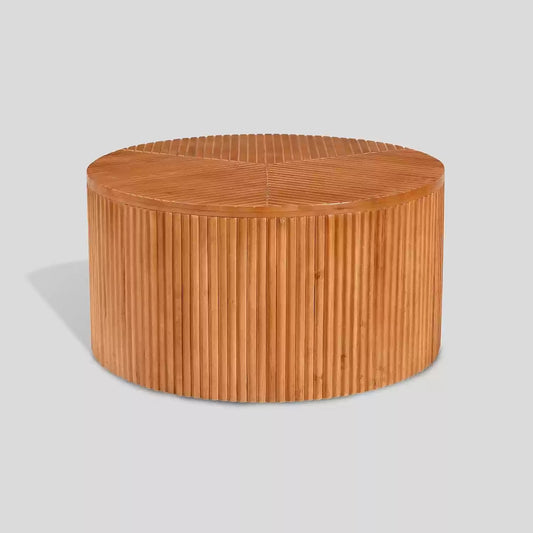 TABLE BASSE RONDE 80 CM