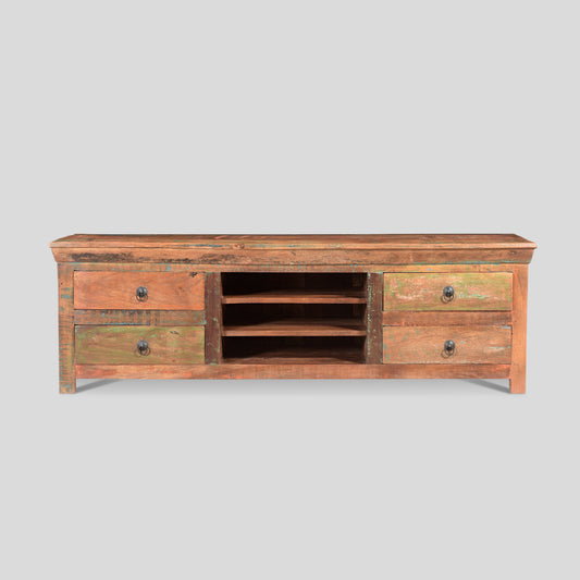 MEUBLE TV 4 TIROIRS 160 CM