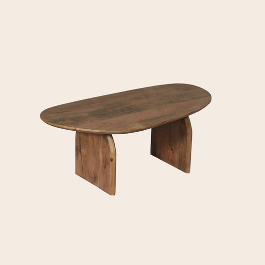 TABLE BASSE OVALE 120CM