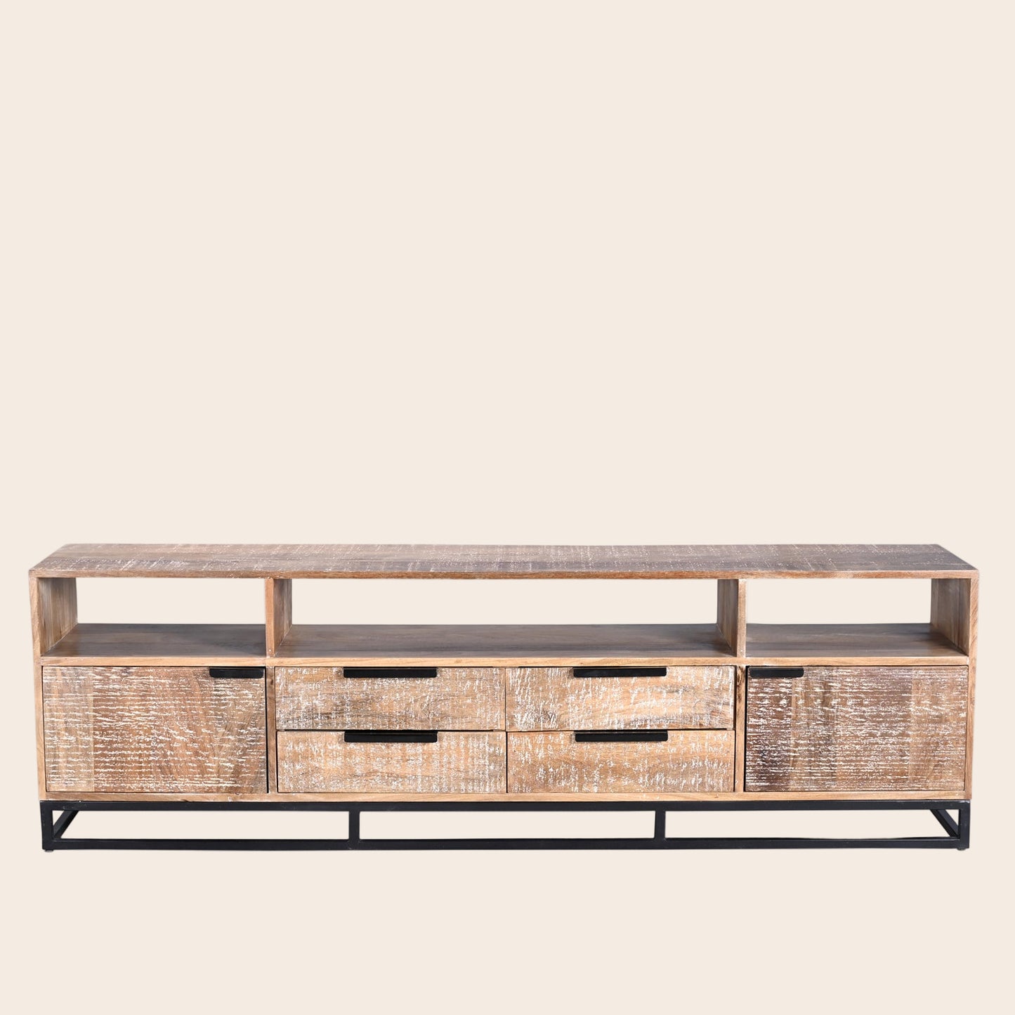 MEUBLE TV 2 PORTES  / 4 TIROIRS 180 CM