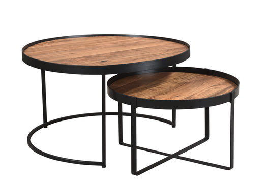 TABLES GIGOGNES RONDES 80 CM