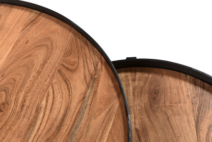 TABLES GIGOGNES RONDES 80 CM