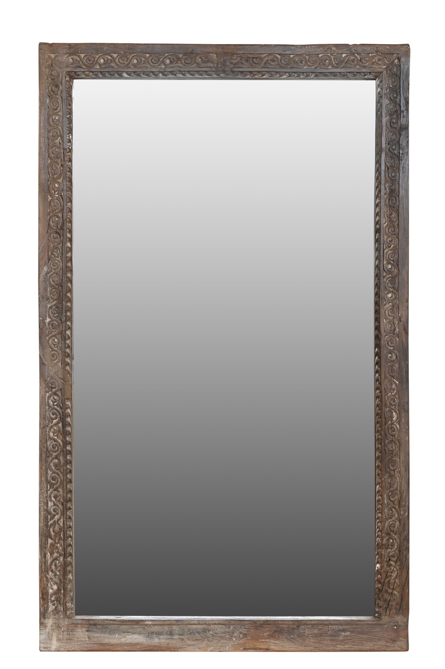 MIROIR EN TECK 161x97 CM