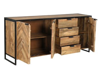 BUFFET 3 PORTES / 4 TIROIRS 180 CM