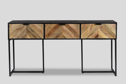 CONSOLE 3 TIROIRS 120 CM