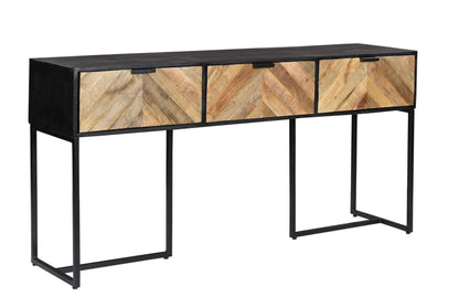 CONSOLE 3 TIROIRS 120 CM