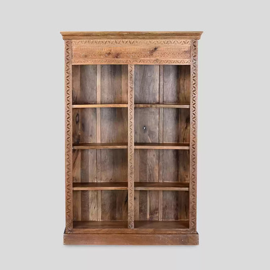 BIBLIOTHÈQUE SCULPTÉE 120 CM