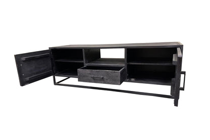 MEUBLE TV 2 PORTES / 1 TIROIR 150 CM