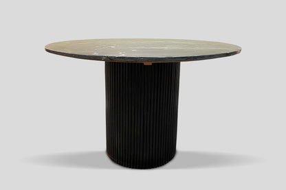 TABLE À MANGER RONDE  EN MARBRE 120 CM